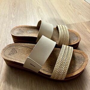 Reef Women's Cream Sandals sz8